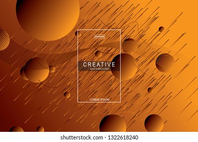 Colorful geometric backgrounds. Liquid composition. designs for posters, leaflets, vector illustrations