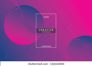 Colorful geometric backgrounds. Liquid composition. designs for posters, leaflets, vector illustrations