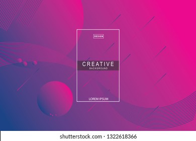 Colorful geometric backgrounds. Liquid composition. designs for posters, leaflets, vector illustrations