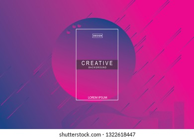 Colorful geometric backgrounds. Liquid composition. designs for posters, leaflets, vector illustrations