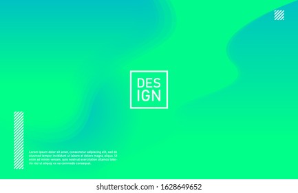 colorful geometric backgrounds. Liquid composition. light green background texture