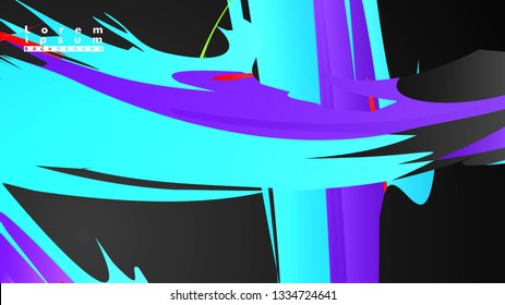 Colorful geometric backgrounds. Simple form composition. Eps10 vector template