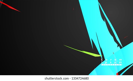 Colorful geometric backgrounds. Simple form composition. Eps10 vector template