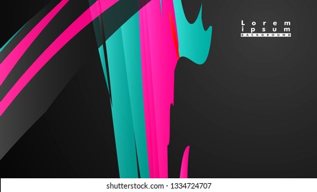 Colorful geometric backgrounds. Simple form composition. Eps10 vector template