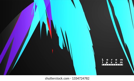 Colorful geometric backgrounds. Simple form composition. Eps10 vector template