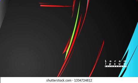 Colorful geometric backgrounds. Simple form composition. Eps10 vector template