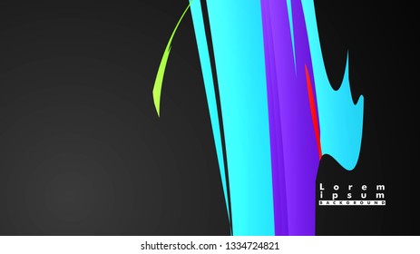 Colorful geometric backgrounds. Simple form composition. Eps10 vector template