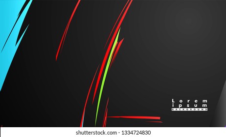 Colorful geometric backgrounds. Simple form composition. Eps10 vector template
