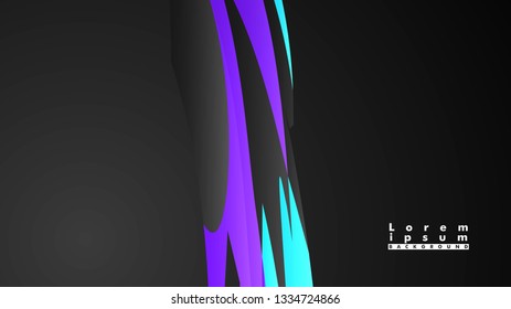 Colorful geometric backgrounds. Simple form composition. Eps10 vector template