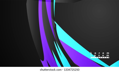 Colorful geometric backgrounds. Simple form composition. Eps10 vector template
