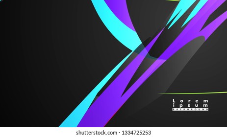Colorful geometric backgrounds. Simple form composition. Eps10 vector template
