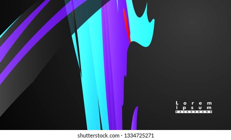 Colorful geometric backgrounds. Simple form composition. Eps10 vector template