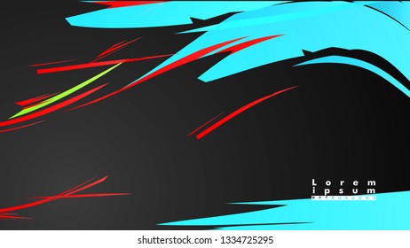 Colorful geometric backgrounds. Simple form composition. Eps10 vector template