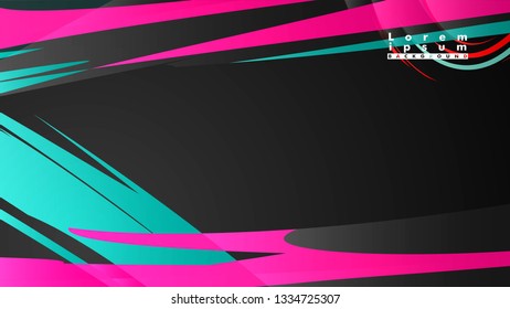 Colorful geometric backgrounds. Simple form composition. Eps10 vector template