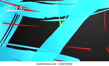 Colorful geometric backgrounds. Simple form composition. Eps10 vector template