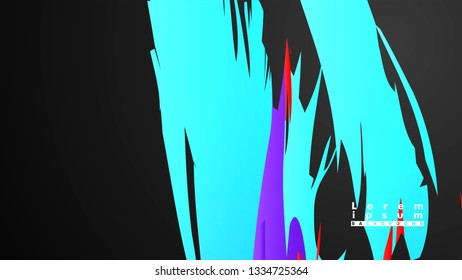 Colorful geometric backgrounds. Simple form composition. Eps10 vector template