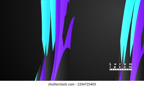 Colorful geometric backgrounds. Simple form composition. Eps10 vector template
