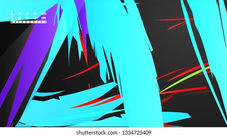 Colorful geometric backgrounds. Simple form composition. Eps10 vector template