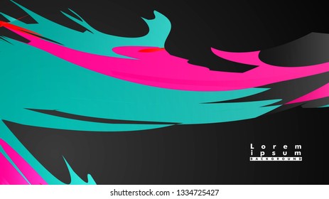 Colorful geometric backgrounds. Simple form composition. Eps10 vector template