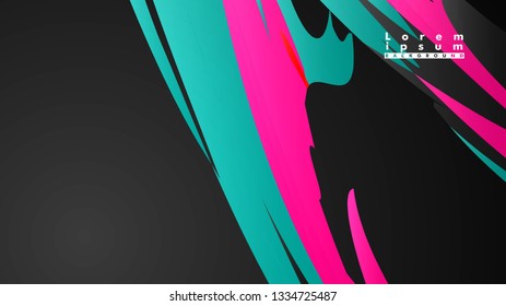Colorful geometric backgrounds. Simple form composition. Eps10 vector template