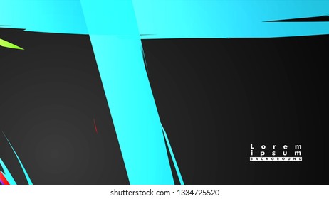 Colorful geometric backgrounds. Simple form composition. Eps10 vector template