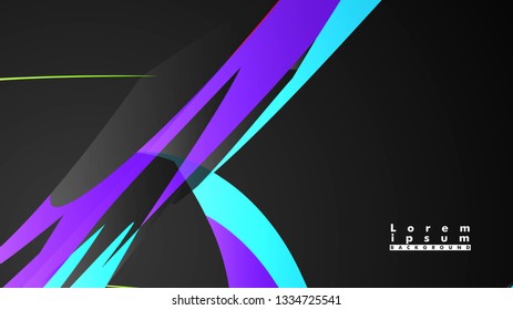 Colorful geometric backgrounds. Simple form composition. Eps10 vector template