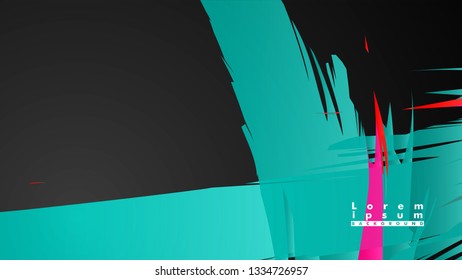 Colorful geometric backgrounds. Simple form composition. Eps10 vector template