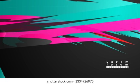 Colorful geometric backgrounds. Simple form composition. Eps10 vector template