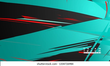 Colorful geometric backgrounds. Simple form composition. Eps10 vector template