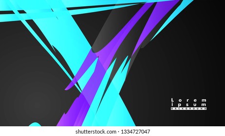 Colorful geometric backgrounds. Simple form composition. Eps10 vector template