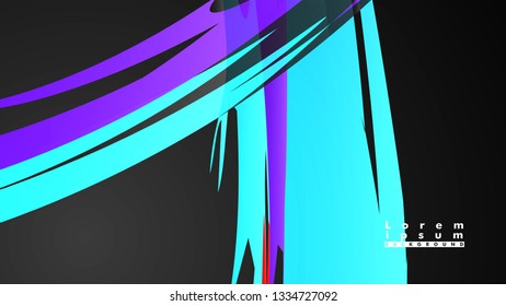 Colorful geometric backgrounds. Simple form composition. Eps10 vector template