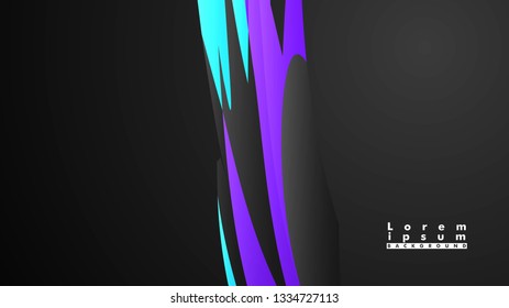 Colorful geometric backgrounds. Simple form composition. Eps10 vector template