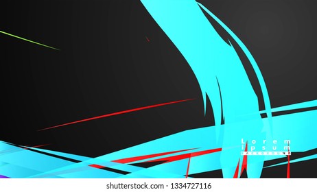 Colorful geometric backgrounds. Simple form composition. Eps10 vector template