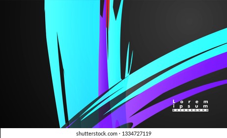 Colorful geometric backgrounds. Simple form composition. Eps10 vector template