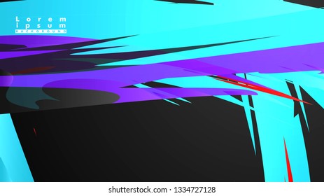 Colorful geometric backgrounds. Simple form composition. Eps10 vector template