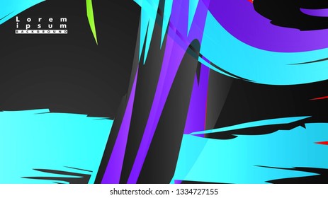 Colorful geometric backgrounds. Simple form composition. Eps10 vector template