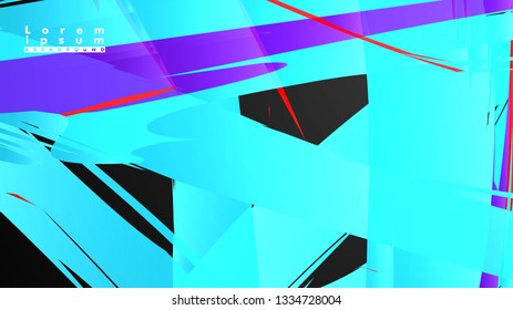 Colorful geometric backgrounds. Simple form composition. Eps10 vector template