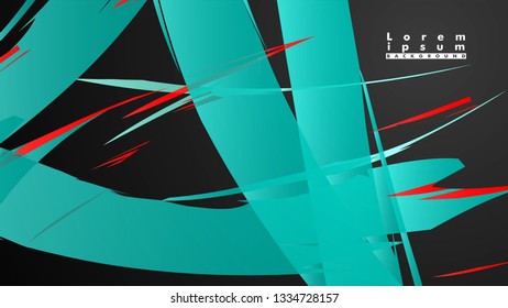 Colorful geometric backgrounds. Simple form composition. Eps10 vector template