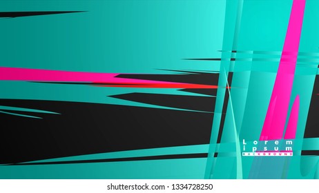 Colorful geometric backgrounds. Simple form composition. Eps10 vector template