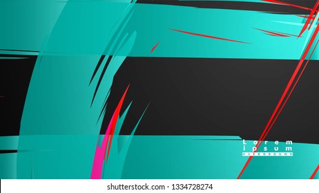 Colorful geometric backgrounds. Simple form composition. Eps10 vector template
