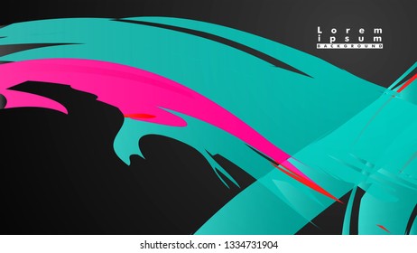 Colorful geometric backgrounds. Simple form composition. Eps10 vector template