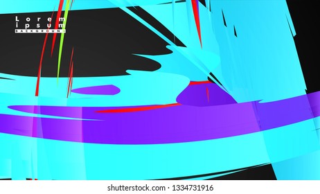 Colorful geometric backgrounds. Simple form composition. Eps10 vector template