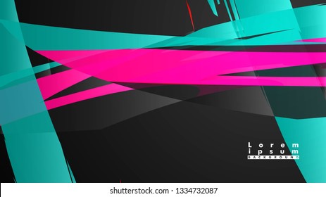 Colorful geometric backgrounds. Simple form composition. Eps10 vector template
