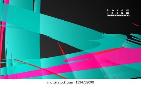 Colorful geometric backgrounds. Simple form composition. Eps10 vector template