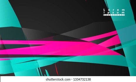 Colorful geometric backgrounds. Simple form composition. Eps10 vector template
