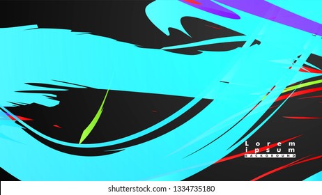 Colorful geometric backgrounds. Simple form composition. Eps10 vector template