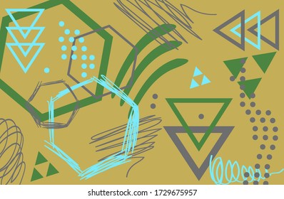 colorful geometric backgrounds in vector EPS 10
