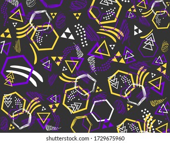 colorful geometric backgrounds in vector EPS 10