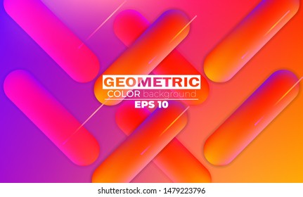 colorful geometric blurred gradient mesh background. Gradient shapes composition. Applicable for gift card, cover poster, on wall template,  landing page, ui, ux ,coverbook,  baner, social media