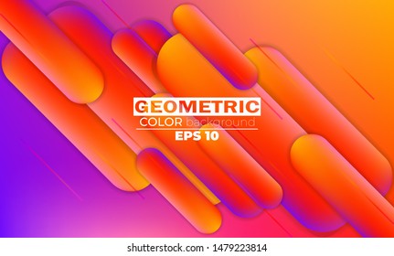 colorful geometric blurred gradient mesh background. Gradient shapes composition. Applicable for gift card, cover poster, on wall template,  landing page, ui, ux ,coverbook,  baner, social media